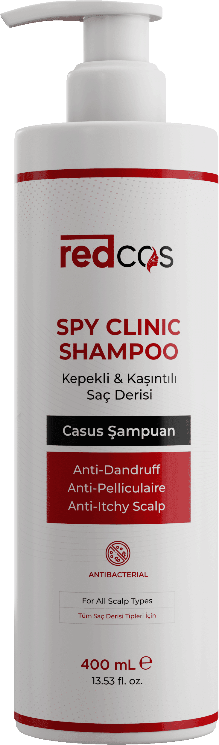 redCOS Anti-Dandruff Hair and Scalp Shampoo